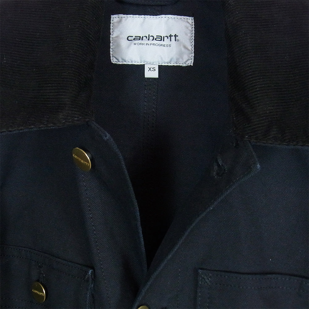 Carhartt カーハート Michigan coat black rinsed ミシガン コート ブラック リンスド ジャケット ブラック系 XS【中古】