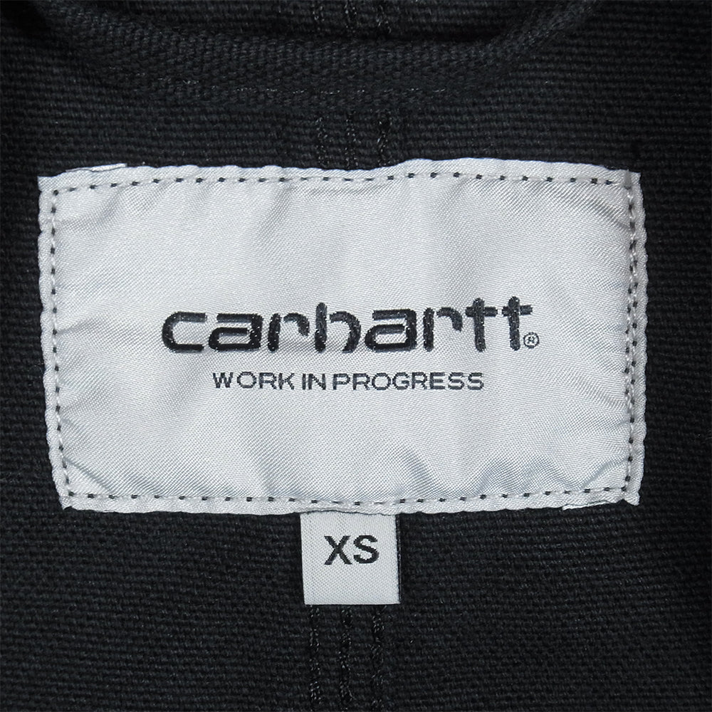 Carhartt カーハート Michigan coat black rinsed ミシガン コート ブラック リンスド ジャケット ブラック系 XS【中古】