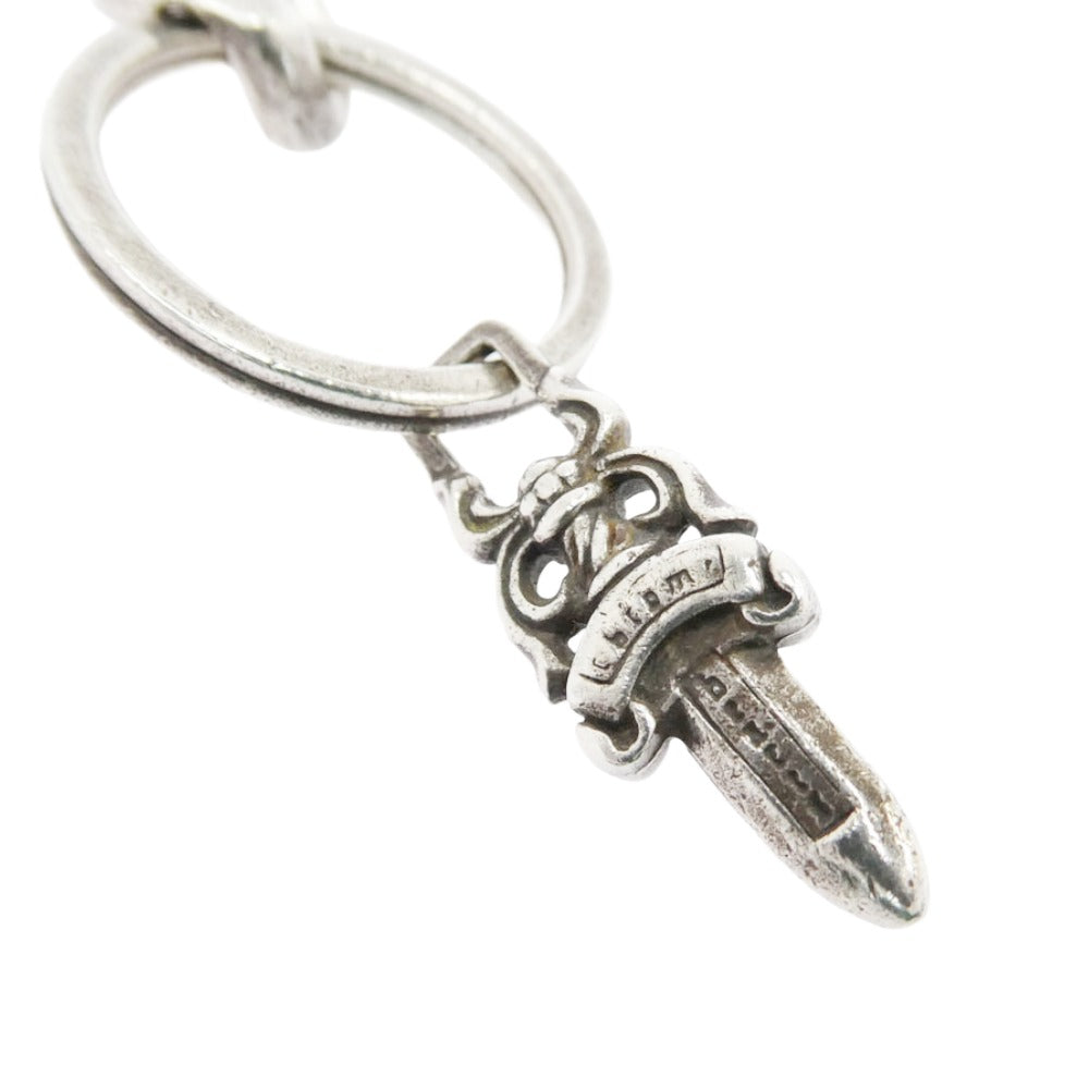 CHROME HEARTS クロムハーツ（原本有） CLP CHN CLASSIC-S ショート クラシックリンク キーチェーン ダガー シルバー系【中古】 CHROME HEARTS クロムハーツ（原本有） CLP CHN CLASSIC-S ショート