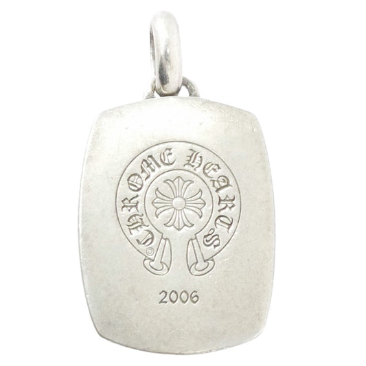 CHROME HEARTS クロムハーツ（原本有） KEEPER PENDANT キーパーペンダント トップ シルバー系【中古】