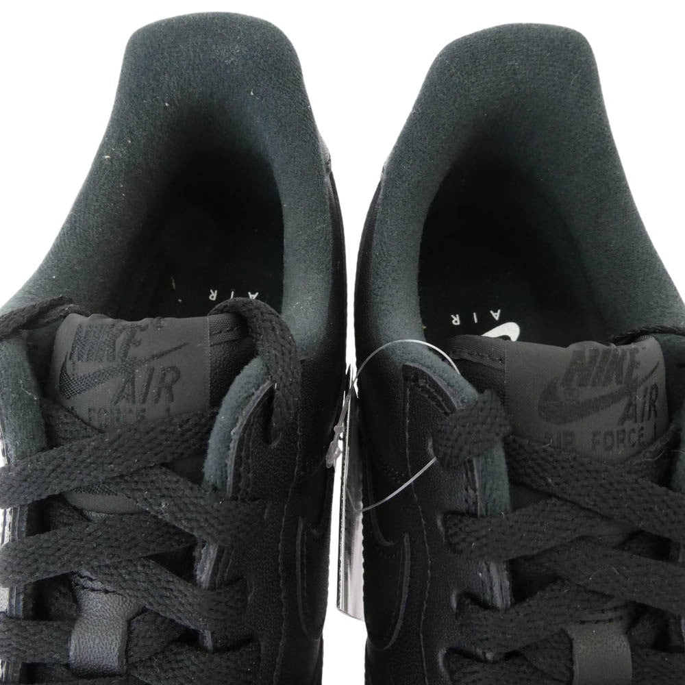 Supreme シュプリーム CU9225-001 Nike ナイキ Air Force 1 Low ナイキ エアフォース1 ロー スニーカー ブラック系 28cm【極上美品】【中古】