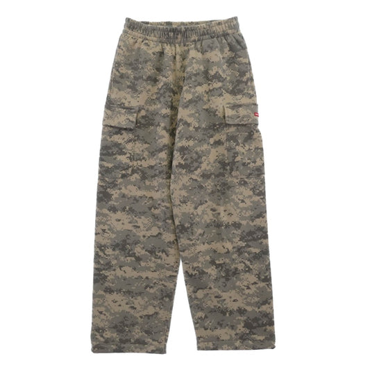 Supreme シュプリーム Small Box Cargo Sweatpant Digi Camo スモールボックスロゴ カモ スウェットパンツ カーキ系 S【中古】