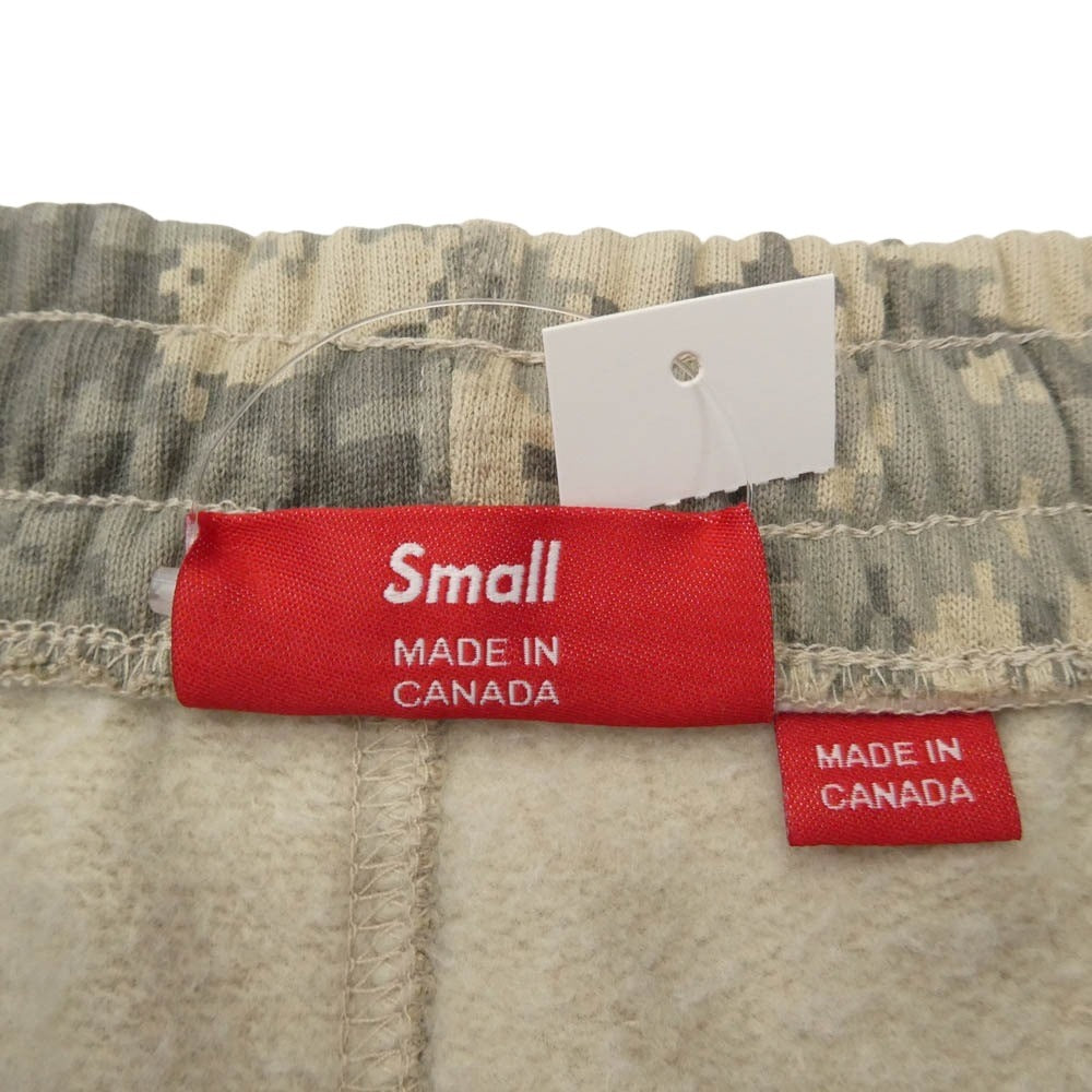 Supreme シュプリーム Small Box Cargo Sweatpant Digi Camo スモールボックスロゴ カモ スウェットパンツ カーキ系 S【中古】