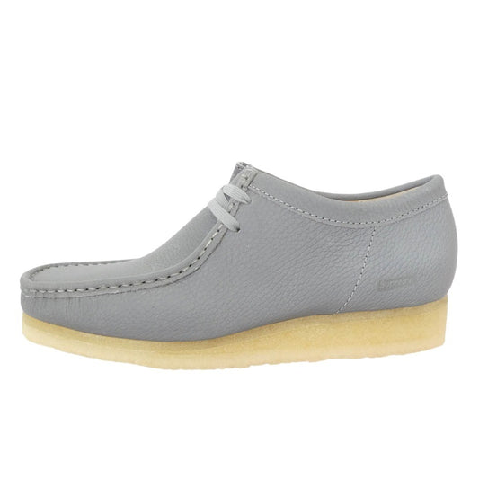 Supreme シュプリーム 25SS Clarks クラークス Reflective Wallabee Silver ワラビー シューズ グレー系 25.5cm【極上美品】【中古】