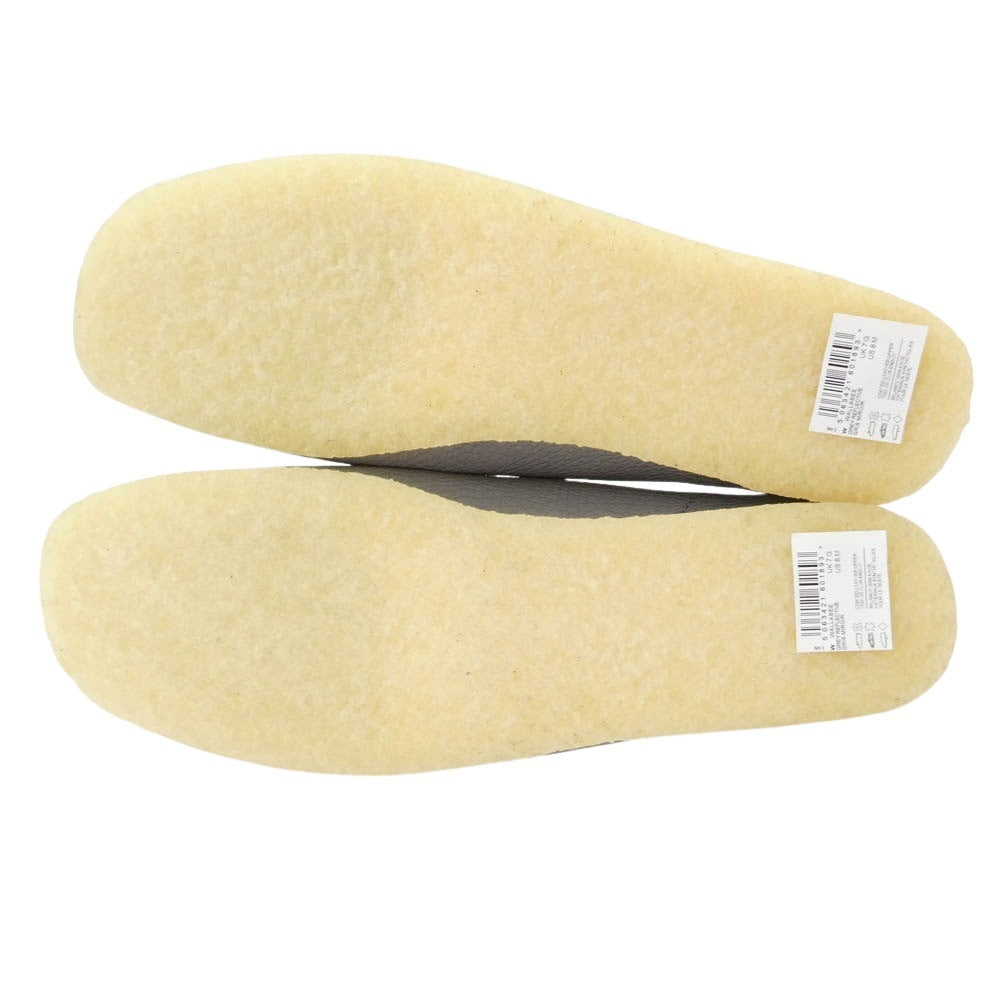 Supreme シュプリーム 25SS Clarks クラークス Reflective Wallabee Silver ワラビー シューズ グレー系 25.5cm【極上美品】【中古】