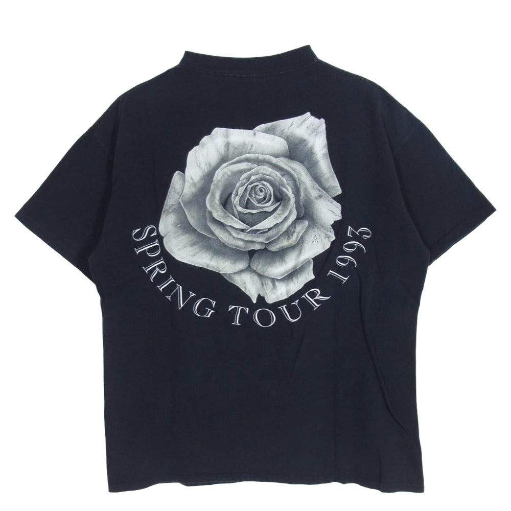 GRATEFUL DEAD グレイトフルデッド BROCKUM ブロッカム tour tシャツ 半袖 Ｔシャツ ブラック系 L【中古】