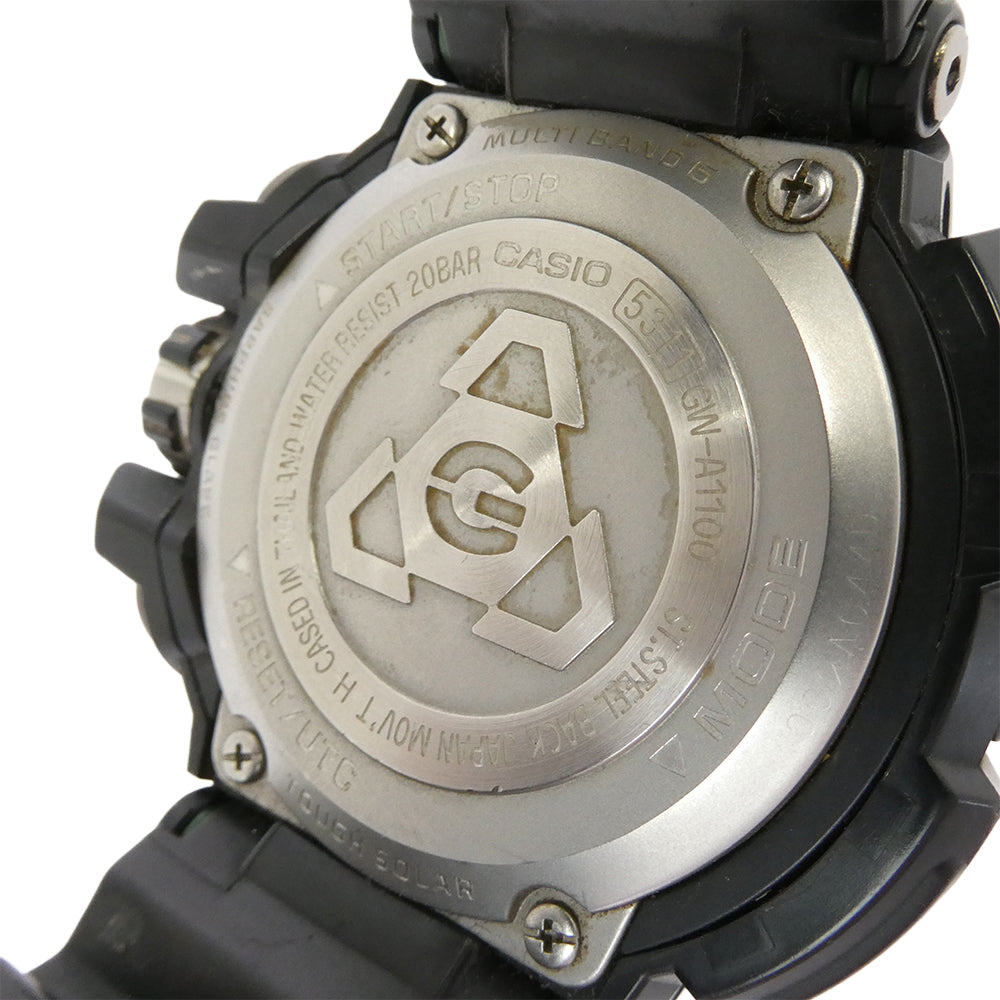 G-SHOCK ジーショック GW-A1100 MASTER OF G GRAVITYMASTER グラビティマスター 腕時計 ブラック系【中古】