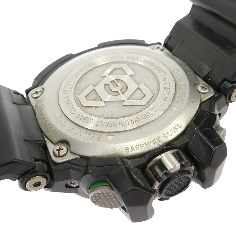 G-SHOCK ジーショック GW-A1100 MASTER OF G GRAVITYMASTER グラビティマスター 腕時計 ブラック系【中古】
