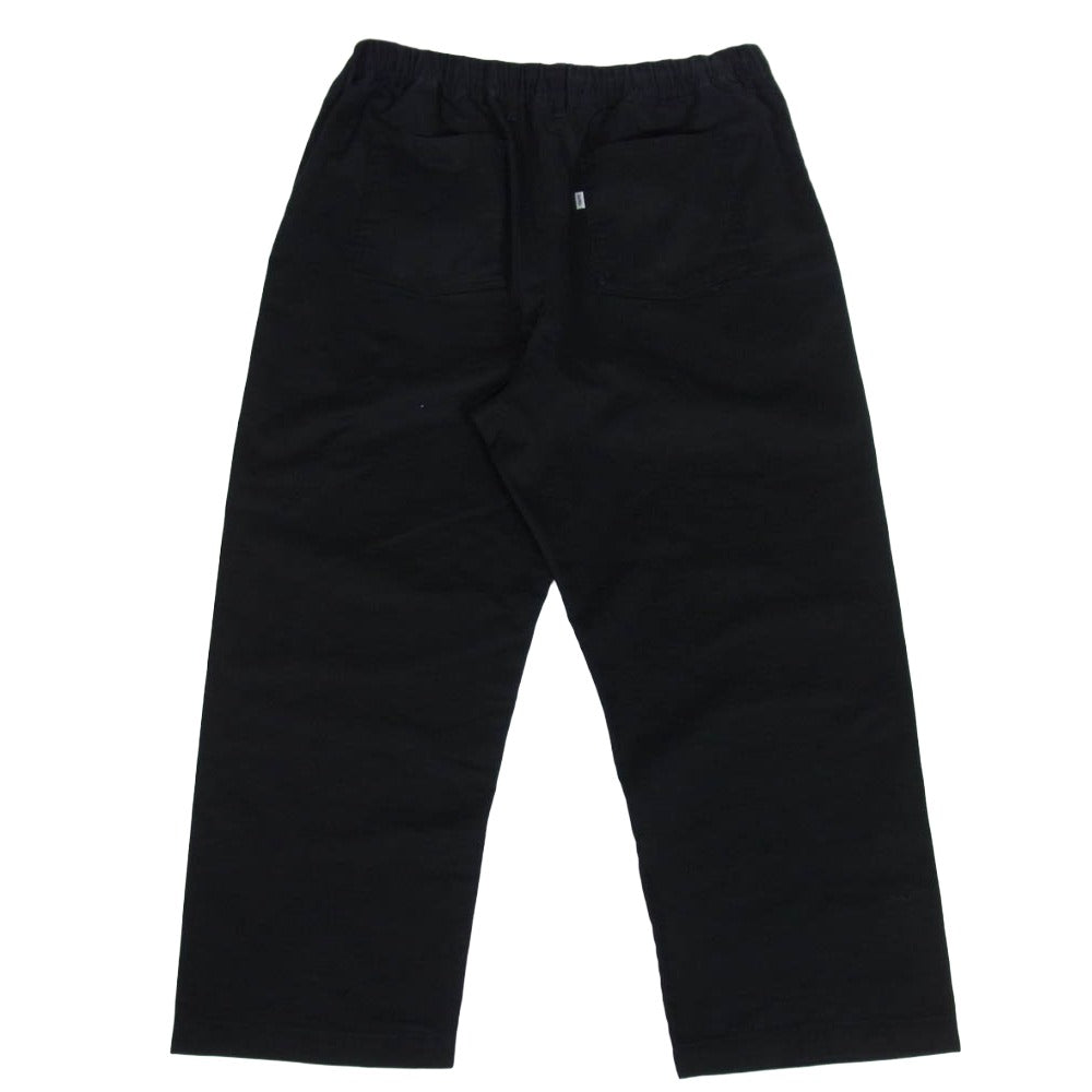 SAPEUR サプール ロゴ スケートイージー パンツ ブラック系 XXL【中古】