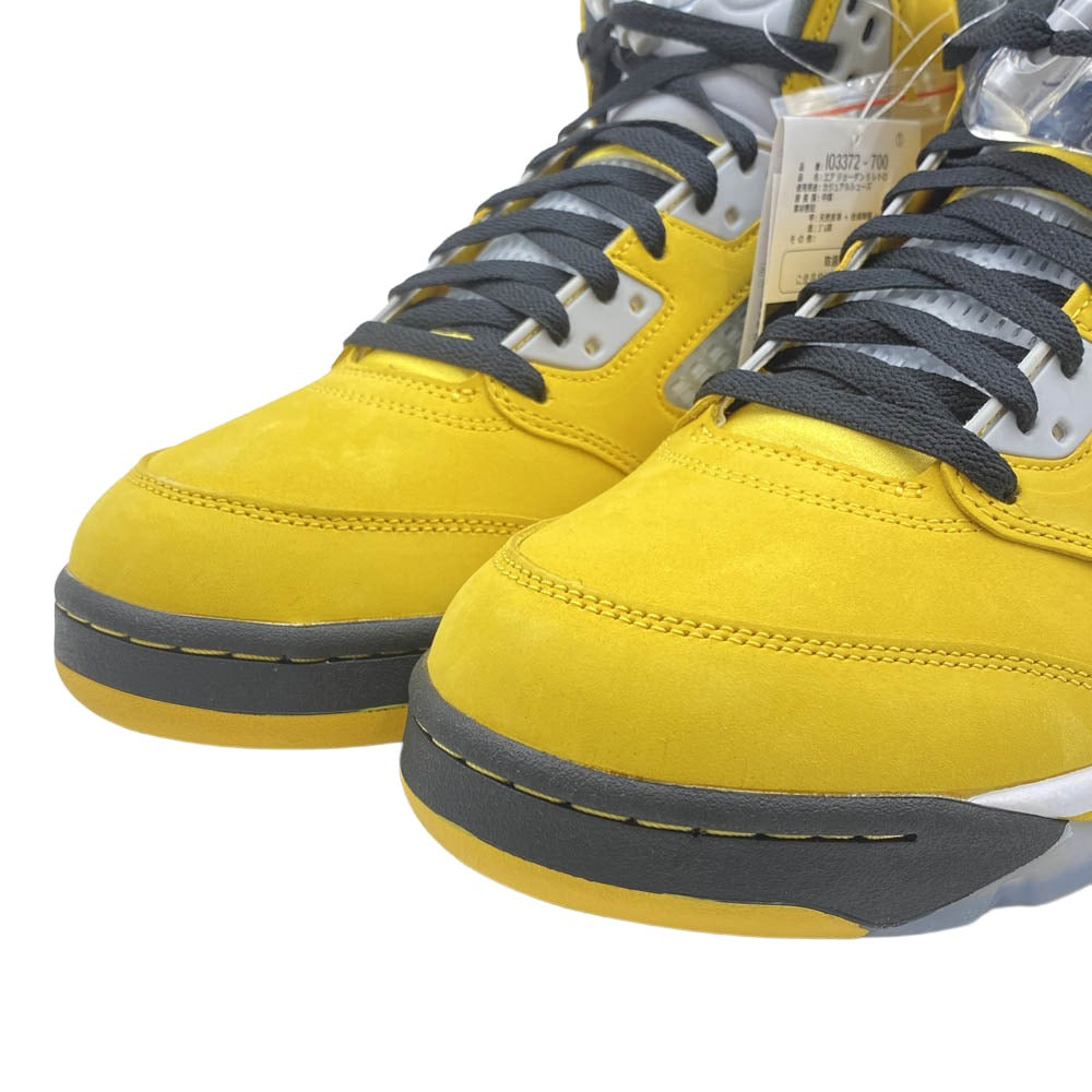 NIKE ナイキ 25AW IO3372-700 Air Jordan 5 Retro Tokyo 23 2025 エアジョーダン5 レトロ トーキョー23 スニーカー イエロー系 グレー系 29cm【新古品】【未使用】【中古】