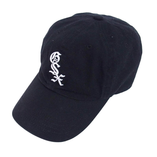GOD SELECTION XXX ゴッドセレクション 23SS GX-S23-HT-03 POLO CAP ロゴ刺繍 キャップ 帽子 ブラック系 FREE【中古】