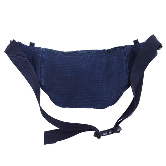 PORTER ポーター BLUE BLUE ブルーブルー リップストップ ウエストバッグ ボディバッグ ネイビー系【中古】