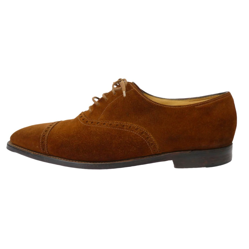 John Lobb ジョンロブ AVON エイボン パンチドキャップトゥ スエード