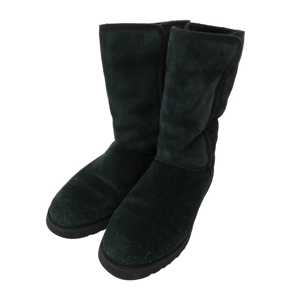UGG アグ 1013462 CLASSIC MICHELLE ムートン ブーツ グリーン系 23.5cm【中古】