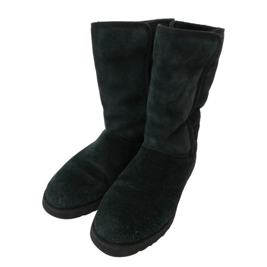 UGG アグ 1013462 CLASSIC MICHELLE ムートン ブーツ グリーン系 23.5cm【中古】