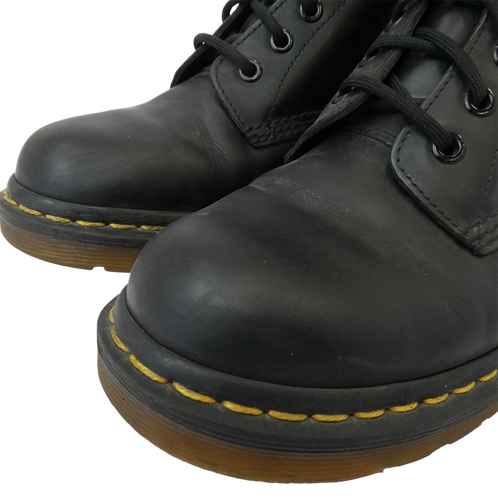 Dr.Martens ドクターマーチン 10072 8ホール レースアップ レザー ブーツ ブラック系 UK5【中古】