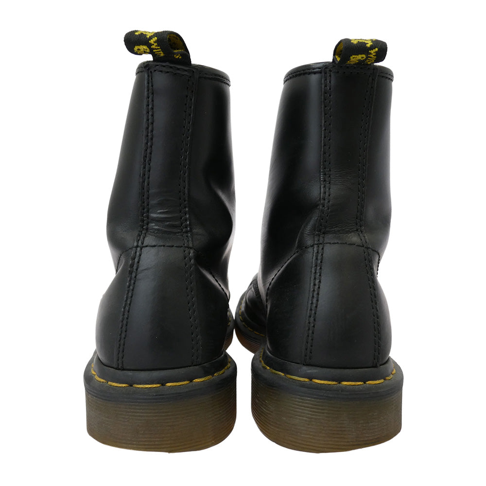 Dr.Martens ドクターマーチン 10072 8ホール レースアップ レザー ブーツ ブラック系 UK5【中古】