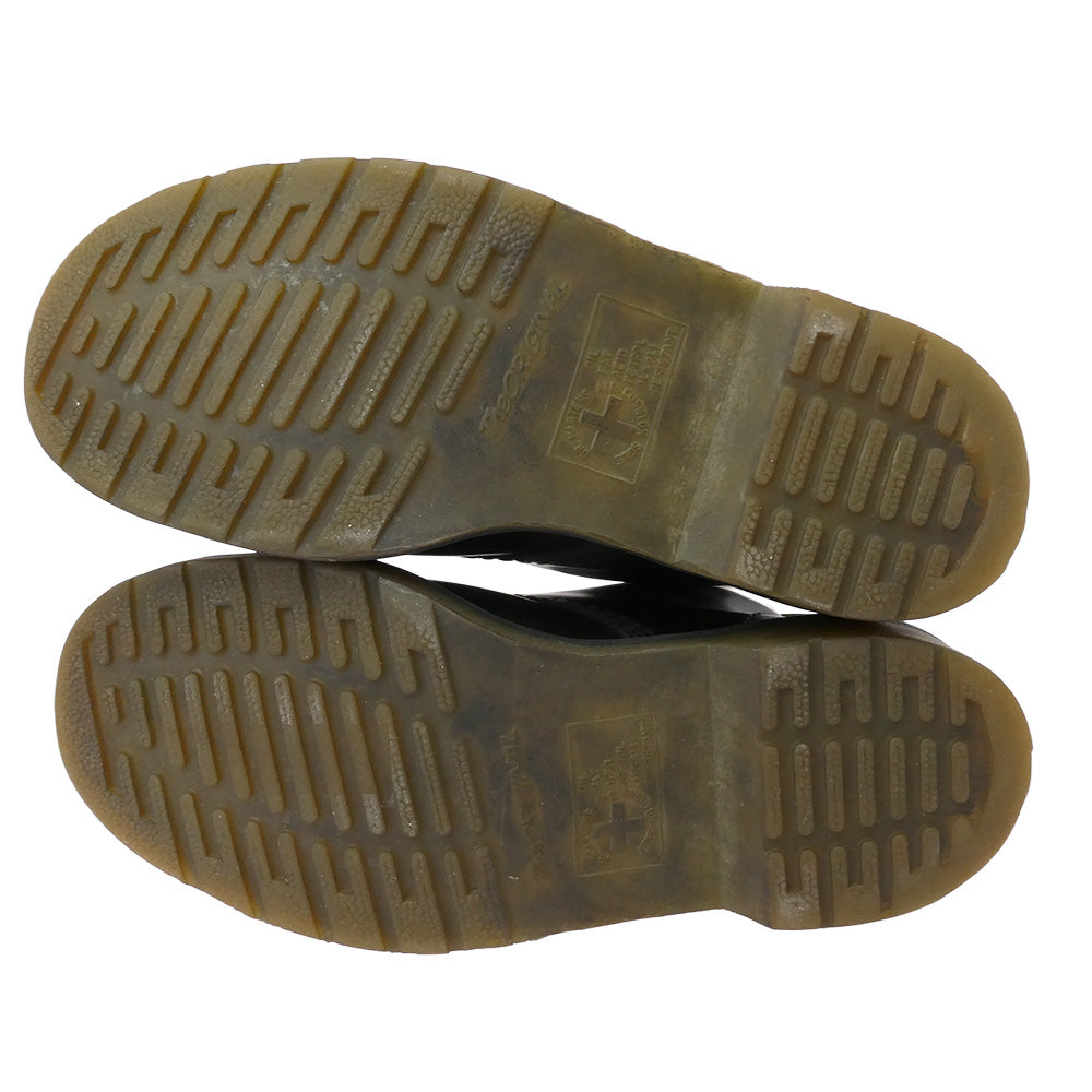 Dr.Martens ドクターマーチン 10072 8ホール レースアップ レザー ブーツ ブラック系 UK5【中古】