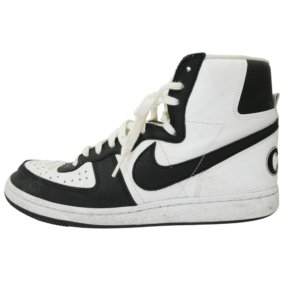 COMME des GARCONS HOMME PLUS コムデギャルソンオムプリュス FD4159-101 Terminator High ターミネーター ハイ スニーカー ブラック系 ホワイト系 28cm【中古】