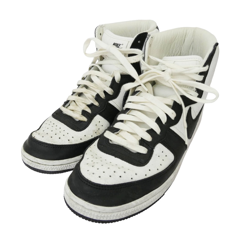 COMME des GARCONS HOMME PLUS コムデギャルソンオムプリュス FD4159-101 Terminator High ターミネーター ハイ スニーカー ブラック系 ホワイト系 28cm【中古】