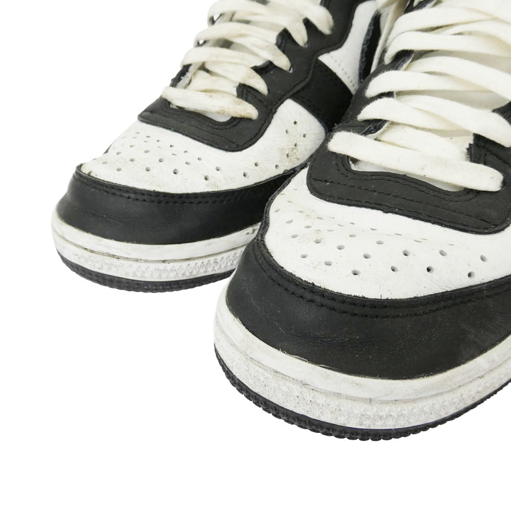 COMME des GARCONS HOMME PLUS コムデギャルソンオムプリュス FD4159-101 Terminator High ターミネーター ハイ スニーカー ブラック系 ホワイト系 28cm【中古】