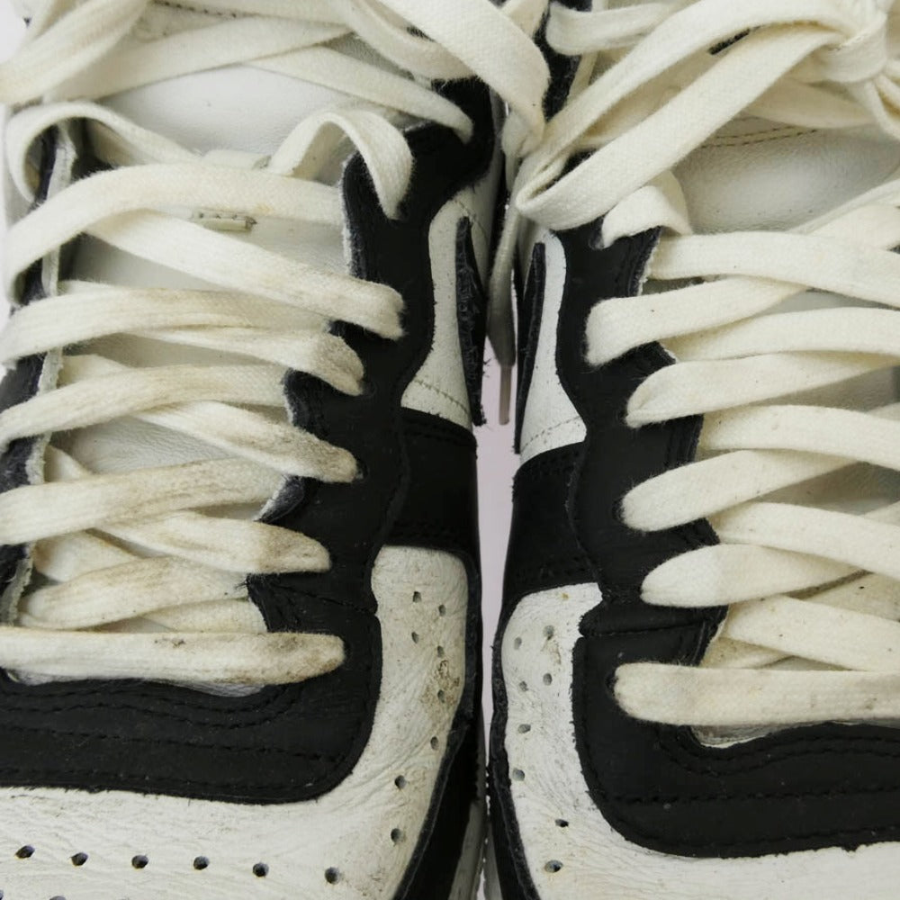 COMME des GARCONS HOMME PLUS コムデギャルソンオムプリュス FD4159-101 Terminator High ターミネーター ハイ スニーカー ブラック系 ホワイト系 28cm【中古】