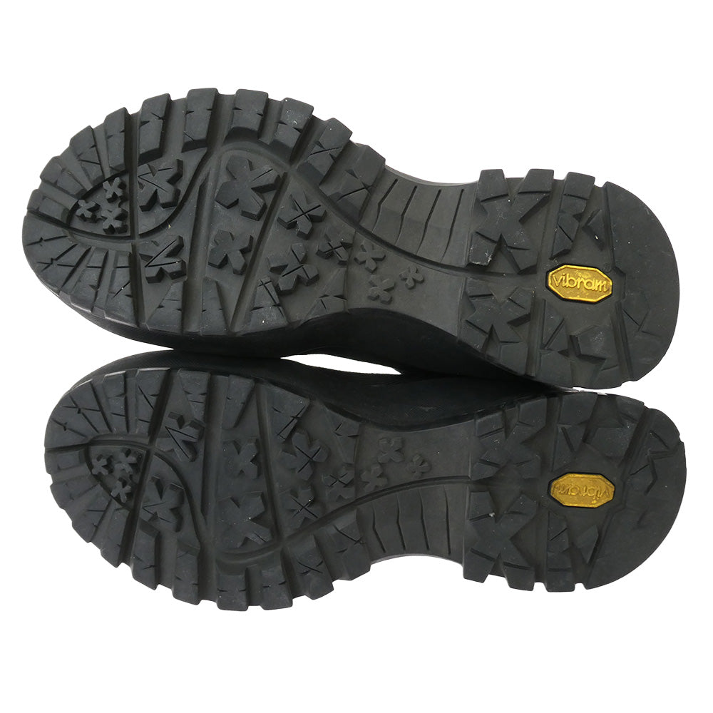 nagonstans ナゴンスタンス Vibram ビブラムソール ニット ブーツ ブラック系 24cm【中古】