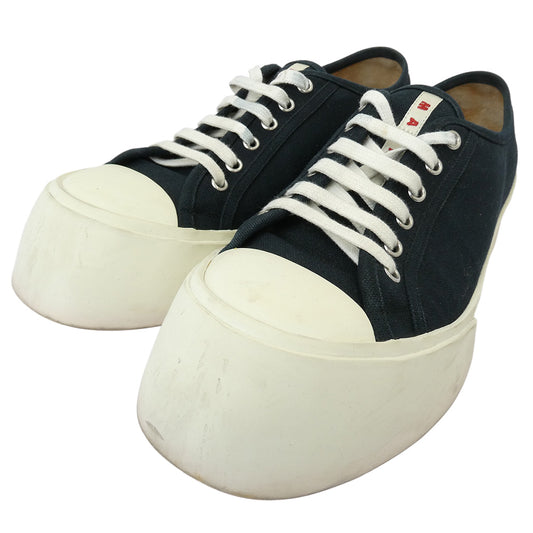 MARNI マルニ PABLO パブロ キャンバス スニーカー ブラック系 ホワイト系 42【中古】