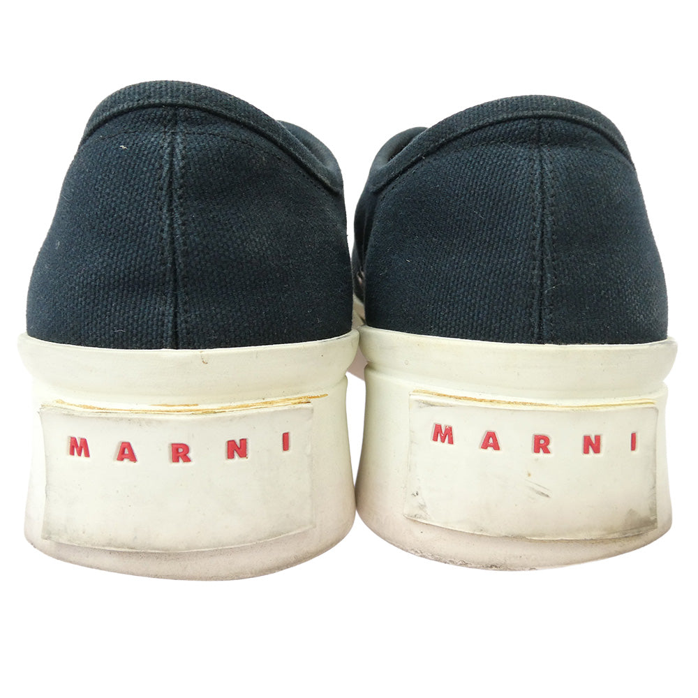 MARNI マルニ PABLO パブロ キャンバス スニーカー ブラック系 ホワイト系 42【中古】