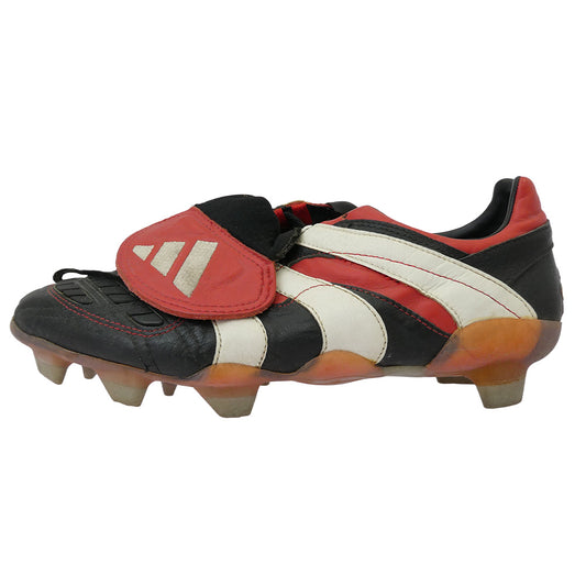 adidas アディダス 98年製 VINTAGE ヴィンテージ predator アクセレレイター スパイク スニーカー ブラック系 レッド系 実寸サイズ：26cm【中古】