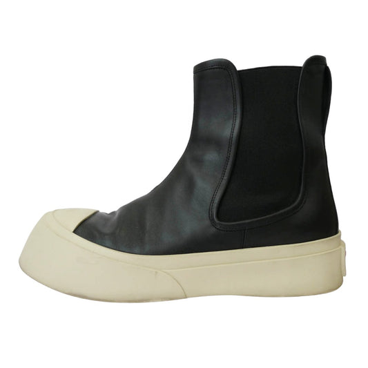 MARNI マルニ パブロ チェルシー サイドゴア ブーツ ハイカット スニーカー ブラック系 42【中古】