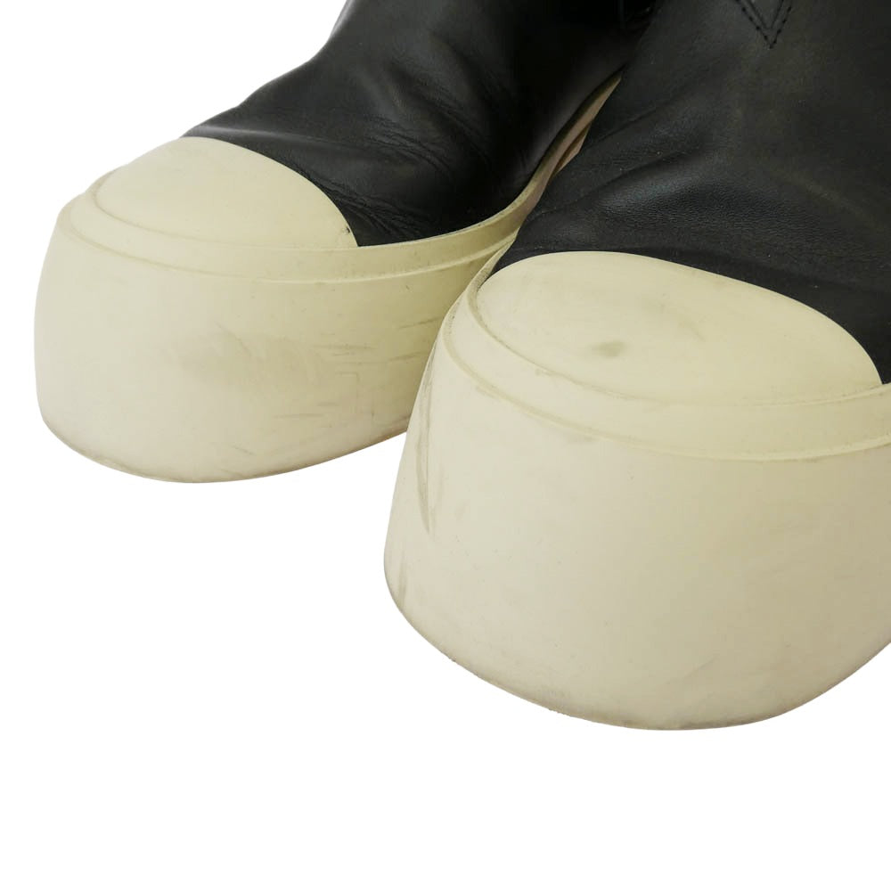 MARNI マルニ パブロ チェルシー サイドゴア ブーツ ハイカット スニーカー ブラック系 42【中古】