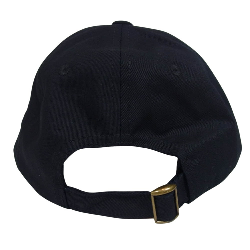 A BATHING APE アベイシングエイプ ロゴ 刺繍 キャップ 帽子 ブラック系 F【新古品】【未使用】【中古】