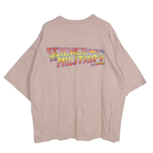ヨシオクボ 19AW HALLUCINOGENIC COSTUMES ハルシノジェニックコスチューム 半袖Ｔシャツ カットソー ピンク系 2【中古】