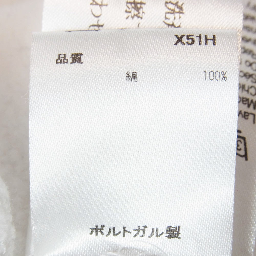 courreges クレージュ クルーネック ロゴ スウェット ホワイト系 1【中古】