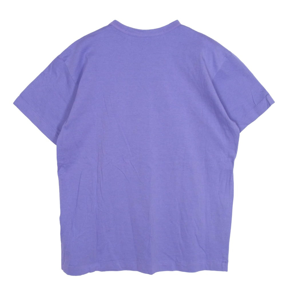 tao COMME des GARCONS タオ コムデギャルソン TI-T035 プリント 半袖 Ｔシャツ カットソー パープル系 M【中古】
