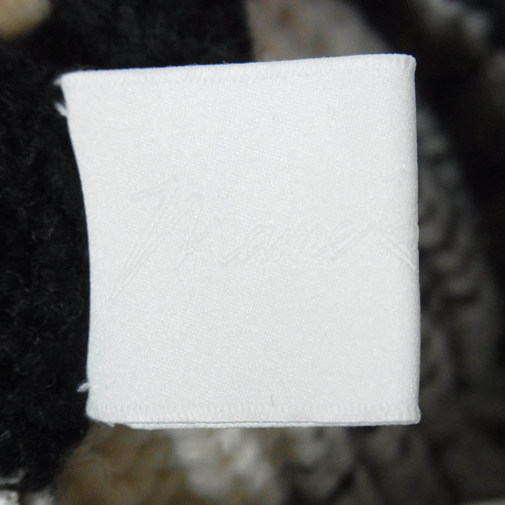 マメクロゴウチ 18AW MM18AW-KN024 Plating Mole Knit Sweater ハイネック ニット ブラック系 2【中古】