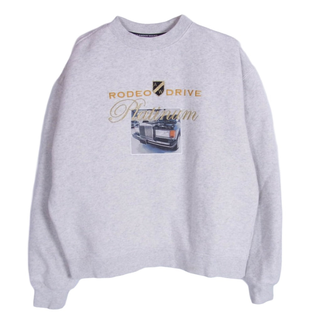 Alexander Wang アレキサンダーワン rodeo drive ロデオドライブ スウェット トレーナー グレー系 S【中古】