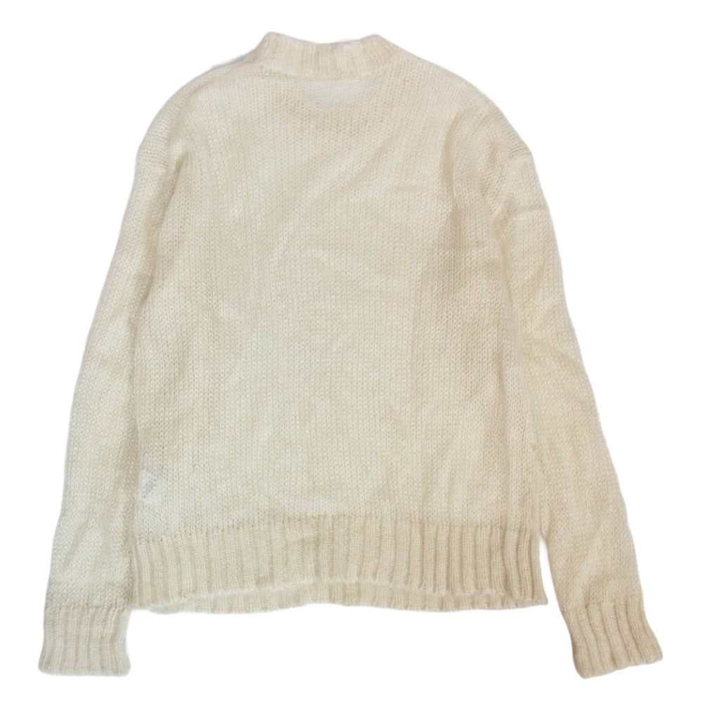 JIL SANDER ジルサンダー JSMU752013MUY1905821 イタリア製 モヘア シルク ニット オフホワイト系 46【中古】