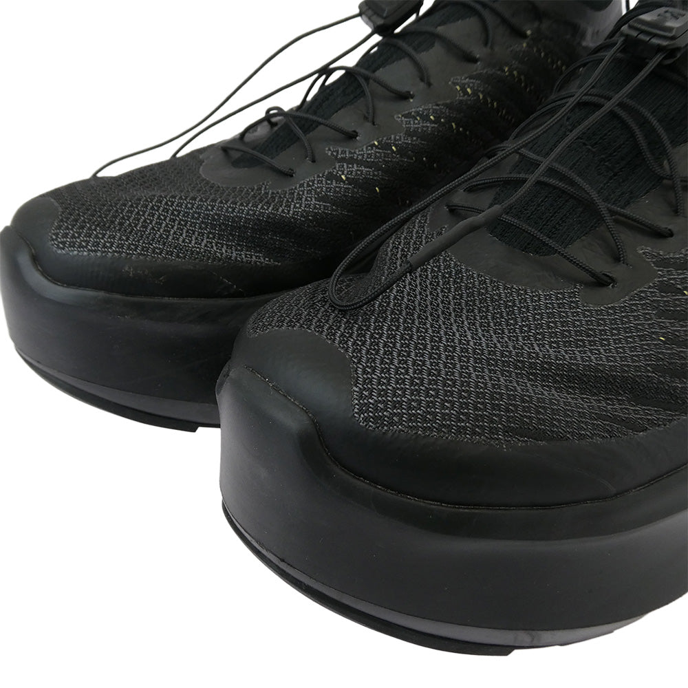 COMME des GARCONS コムデギャルソン 471952 SALOMON サロモン Pulsar Platform ファブリック スニーカー ブラック系 24.5cm【中古】