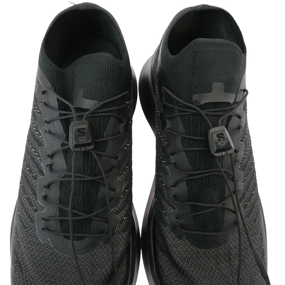 COMME des GARCONS コムデギャルソン 471952 SALOMON サロモン Pulsar Platform ファブリック スニーカー ブラック系 24.5cm【中古】