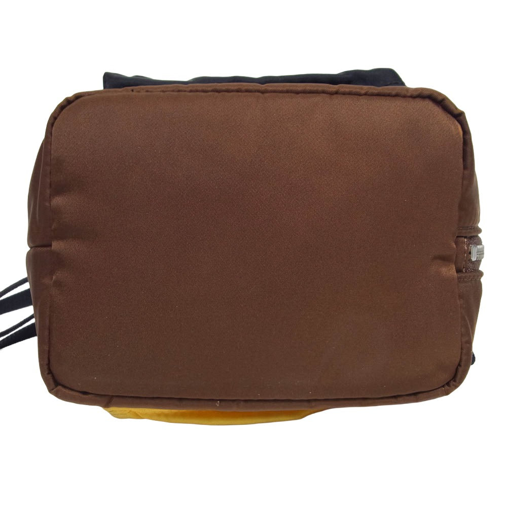 PORTER ポーター TOGA トーガ String Bag コンチョ ナイロン ストリング ショルダー バッグ ブラウン系【中古】