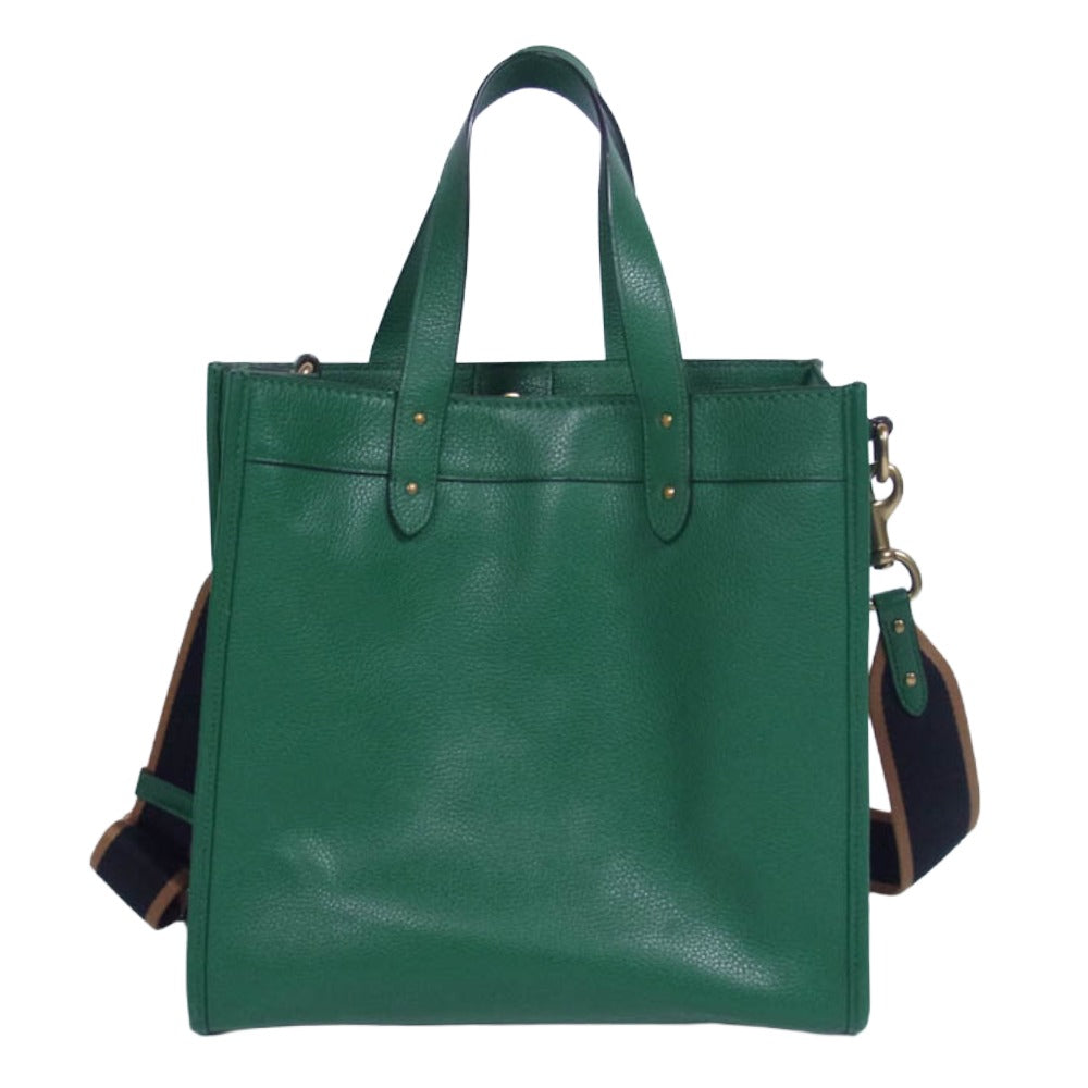 COACH コーチ A2139-C2781 フィールド ウィズ トートバッグ グリーン系【中古】