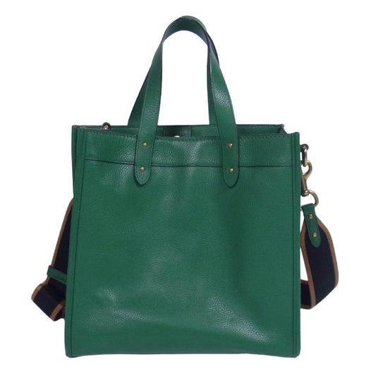 COACH コーチ A2139-C2781 フィールド ウィズ トートバッグ グリーン系【中古】