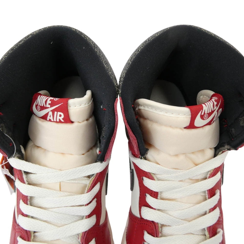 NIKE ナイキ DZ5485-612 AIR JORDAN 1 RETRO HIGH OG エアジョーダン レトロ ハイカット スニーカー レッド系 25.0cm【極上美品】【中古】