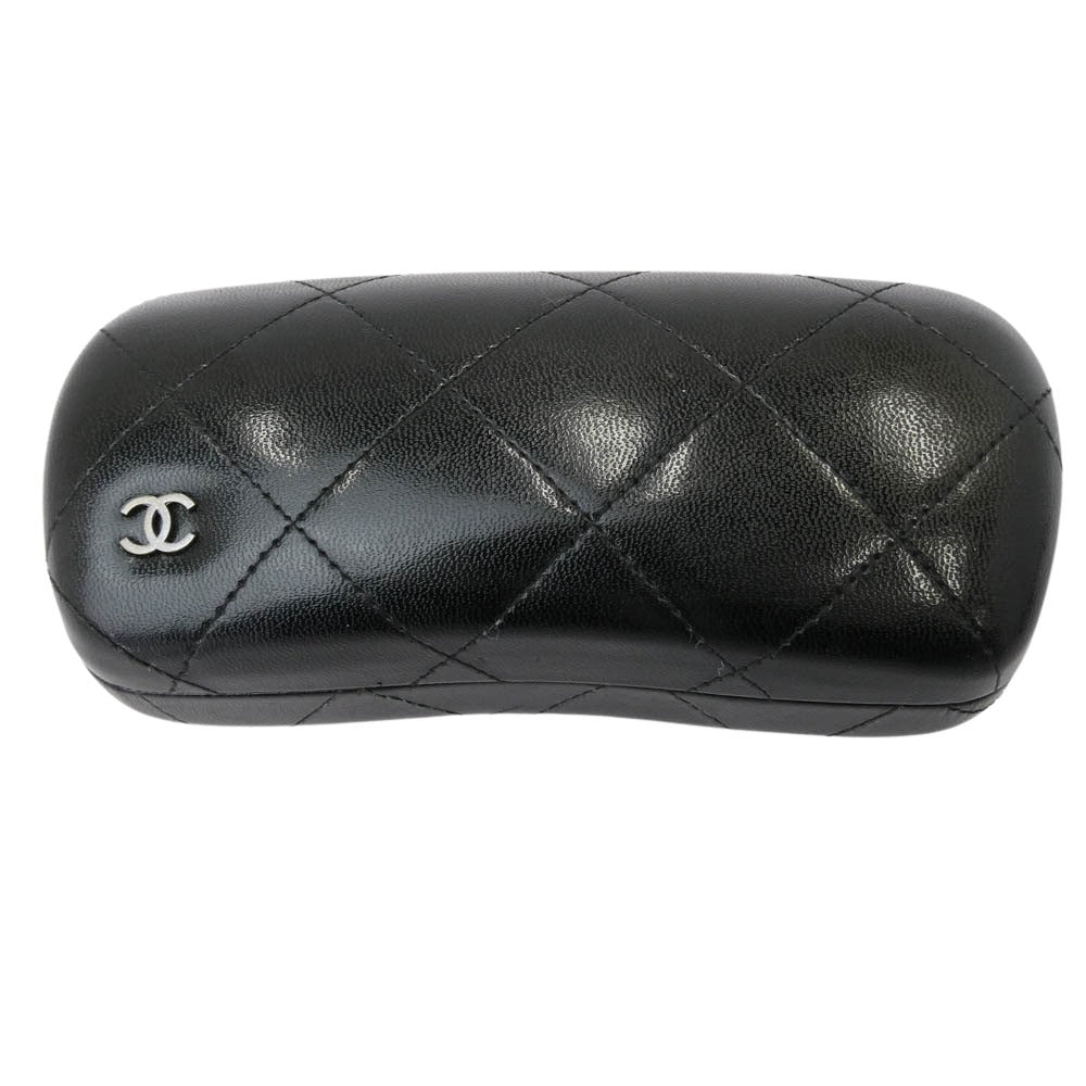 CHANEL シャネル 5113 カメリア ココマーク デザイン サングラス ベージュ系【中古】