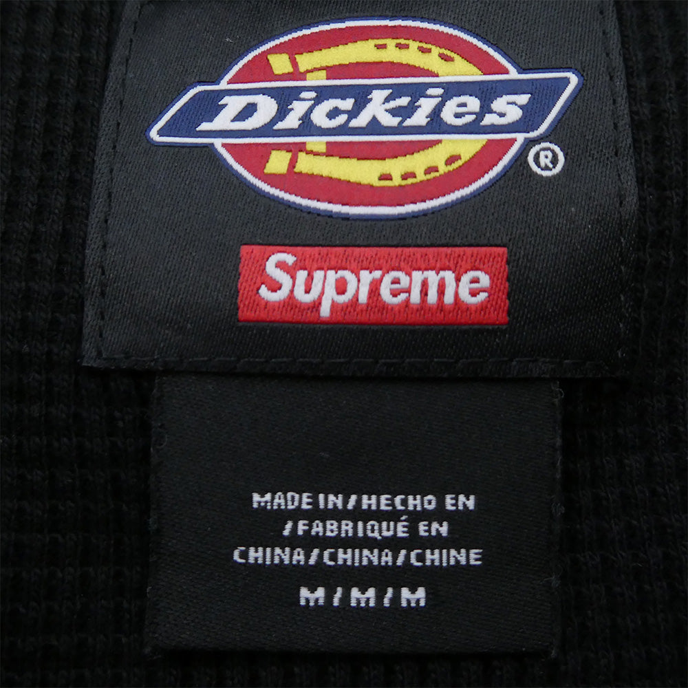 Supreme シュプリーム 24AW Thermal Polo サーマル ポロシャツ 長袖 カットソー ブラック系 ブラウン系 M【中古】