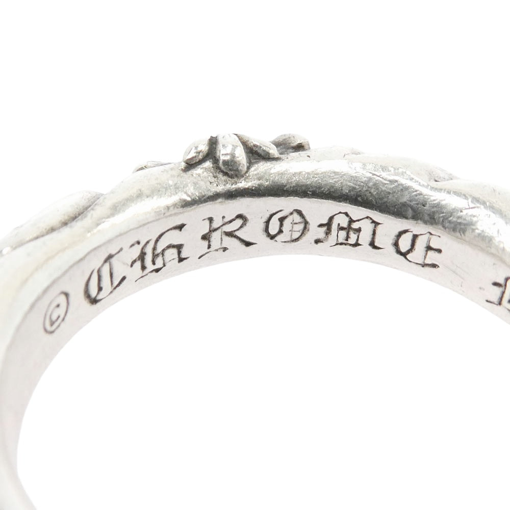 CHROME HEARTS クロムハーツ（原本無） SBT BAND SBTバンド リング シルバー系 14号【中古】