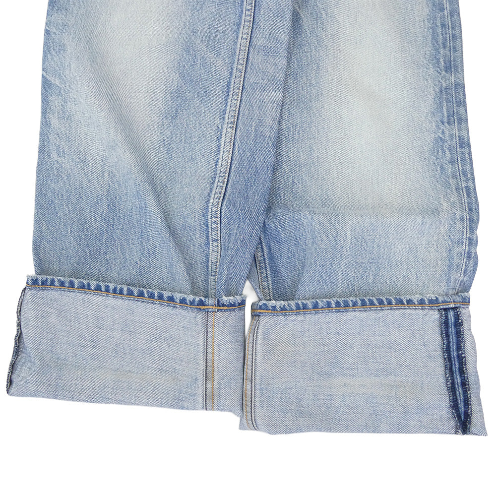 CELINE セリーヌ M778 571Q 08YC W-HR-008 Kurt Clear Sky Rinse Denim Jeans カート クリア スカリ リンス デニムパンツ ジーンズ インディゴブルー系 26【中古】