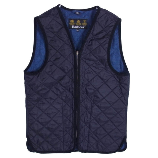 Barbour バブアー 1302147 3ワラント ウール ライナー ベスト ブラック系 38【中古】